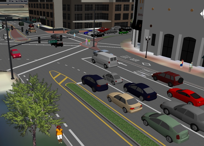 TransModeler - 3D Intersection Simulation